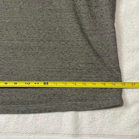 Under Armour Mens Short Sleeve Hoodie Size M Gray & Olive Cotton-Poly Blend - Picture 10 of 12